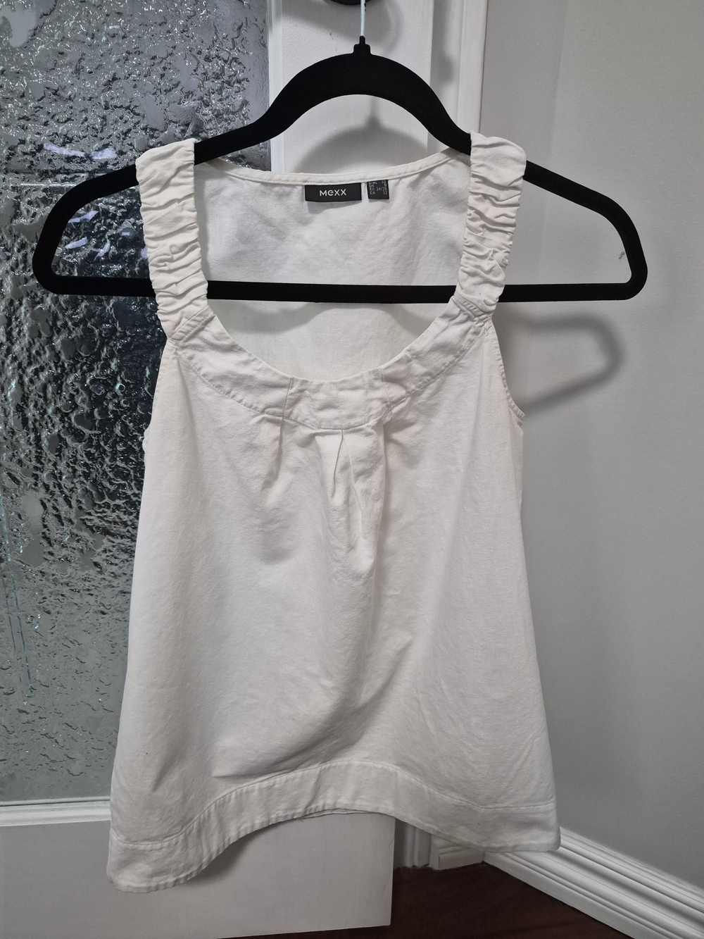 Mexx White Cotton Tank